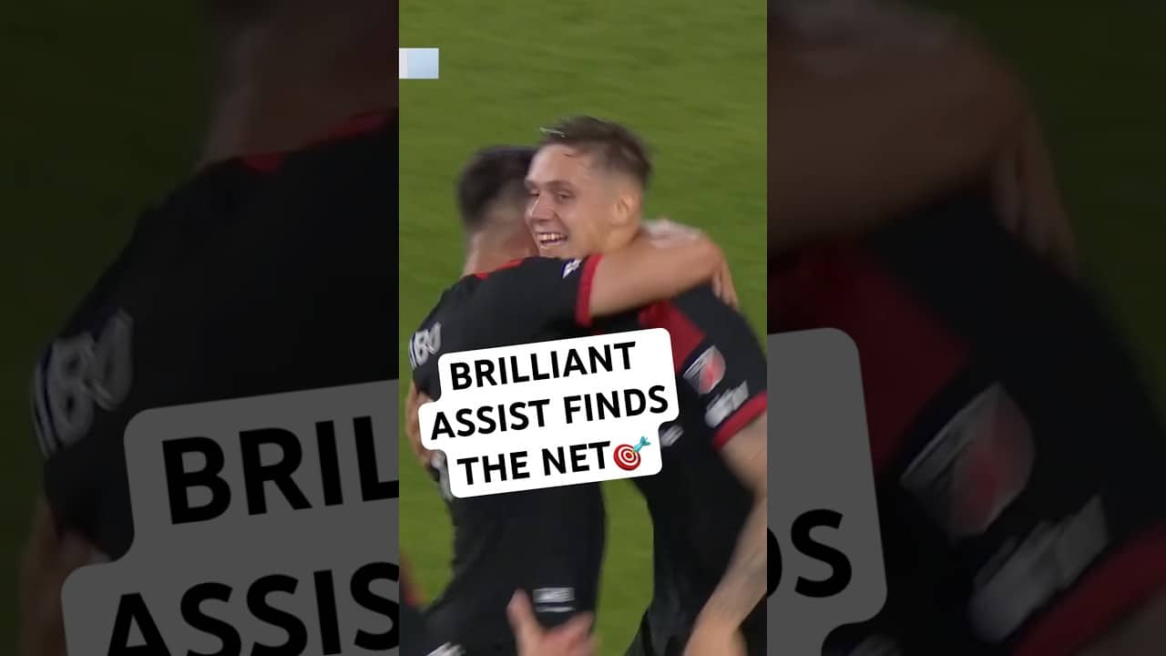 Tai Baribo finishes that every time! Louis Munteanu with the 💎 assist