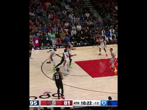 4th Quarter Top Plays | Pistons vs. Trailblazers #nba #pistons