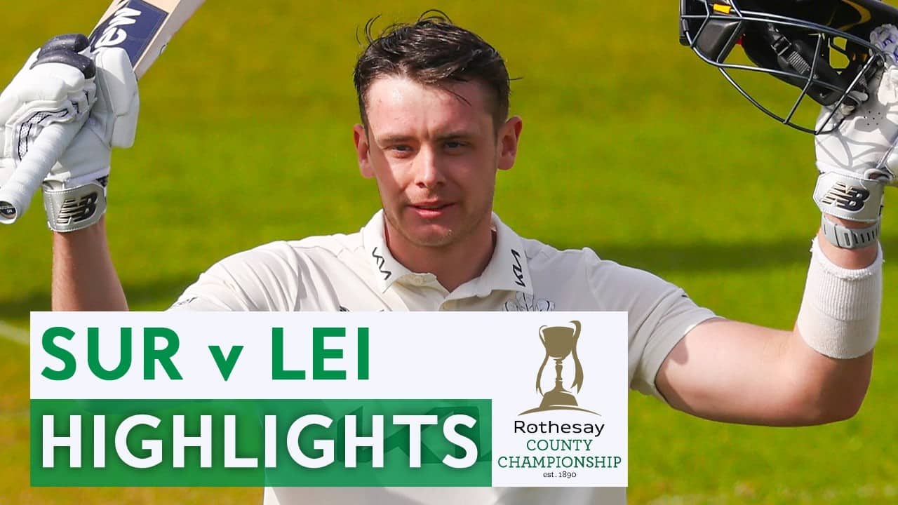 Jamie Smith Hits Another Ton | Surrey v Leicestershire