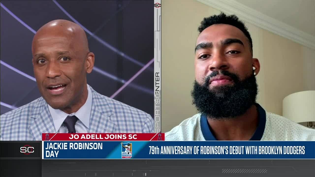 Jo Adell on the legacy of Jackie Robinson: This game is about more than just me 👏 | SportsCenter