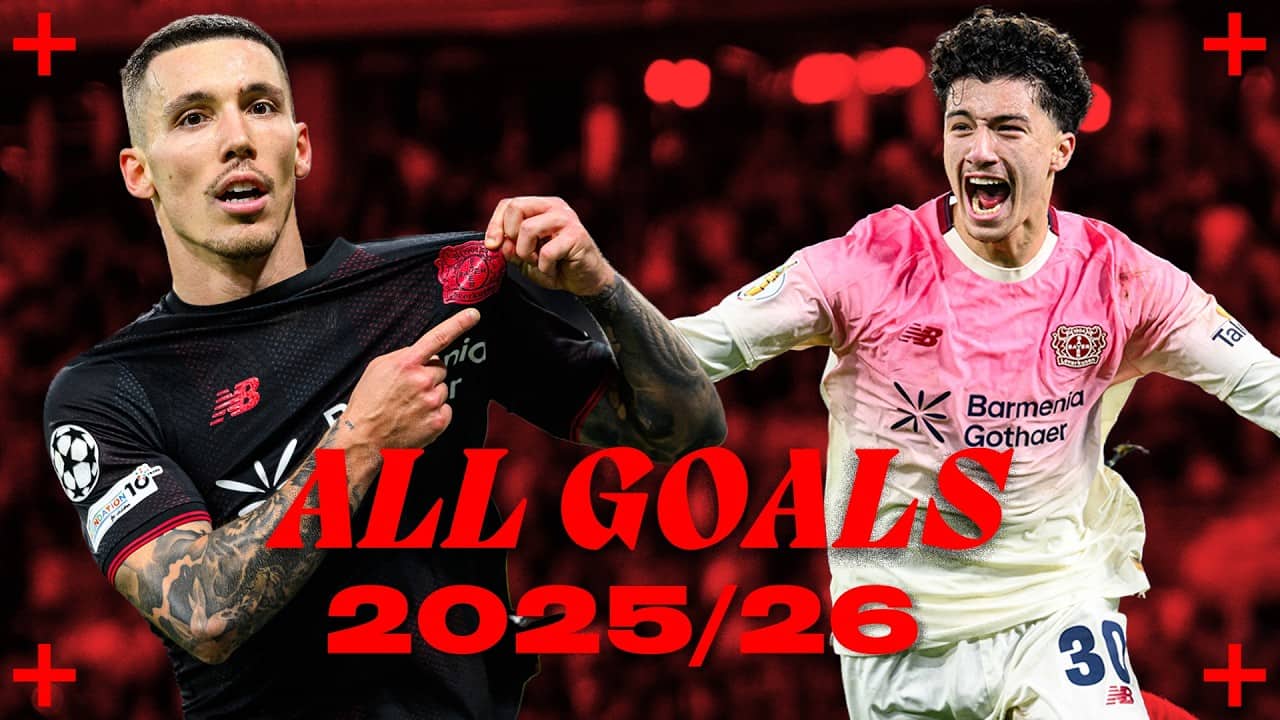 ALL GOALS 2025/26 from Bayer 04: Bundesliga - Champions League - DFB Pokal | Highlights