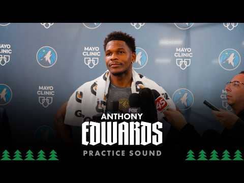 “Jaden Is So Skilled Offensively” | Anthony Edwards Practice Sound | 04.15.26