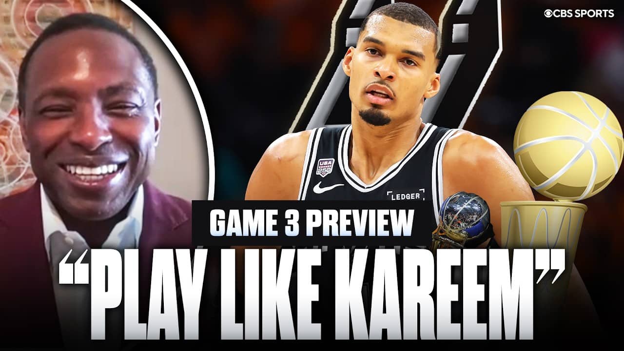 Former Spur Avery Johnson says Wemby needs to 'play like Kareem, not Durant' in Game 3 vs Knicks 👀