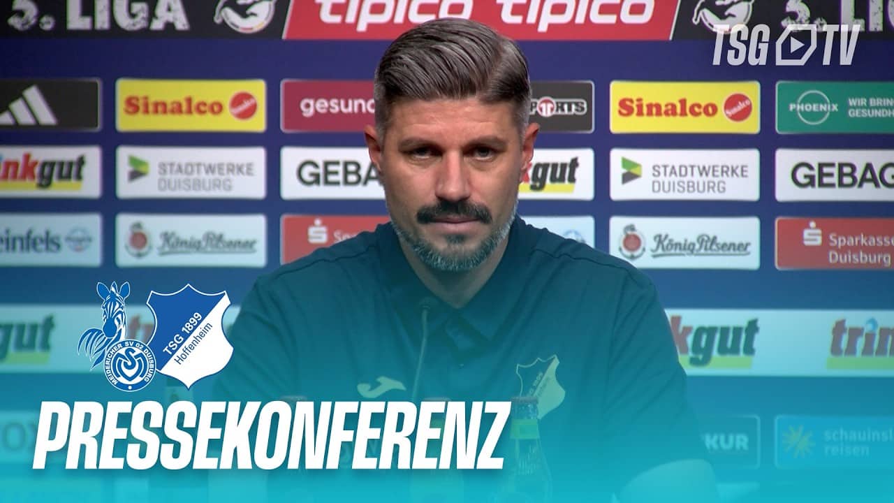 "Ein sehr intensives Spiel" | PK nach #MSVTSG