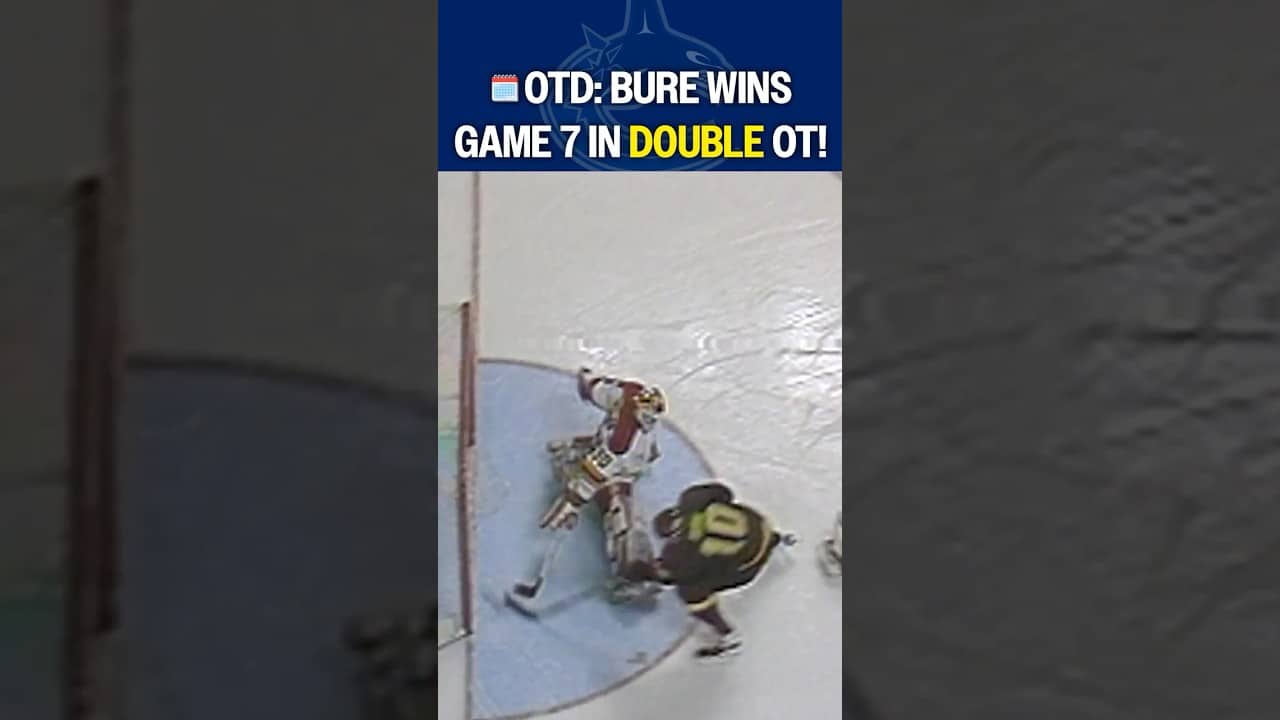 Pavel Bure Buries the Flames in Game 7 🚀🧯