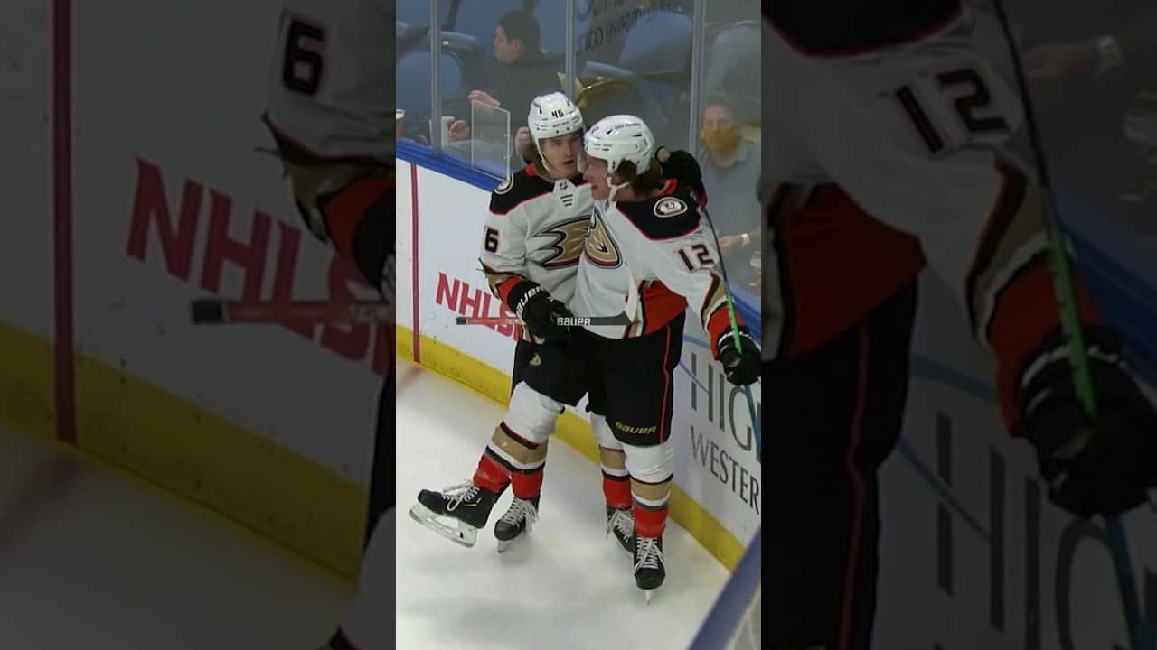 Zegras' best cellys ... so far 🤯 #nhl #shorts