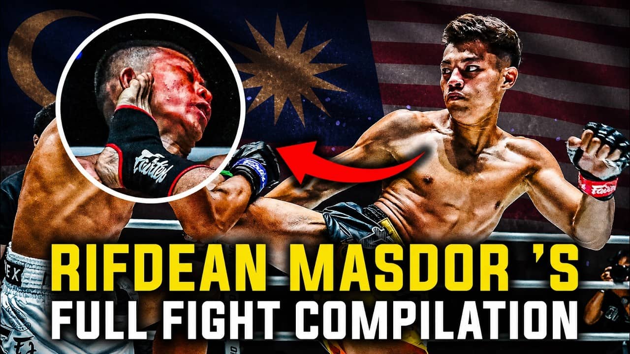 Rifdean Masdor Is BUILT DIFFERENT 😤 🇲🇾 Muay Thai Full Fights