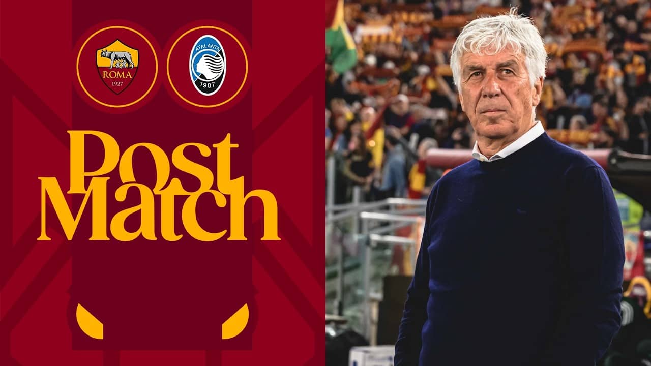 GIAN PIERO GASPERINI | INTERVISTA POST ROMA-ATALANTA