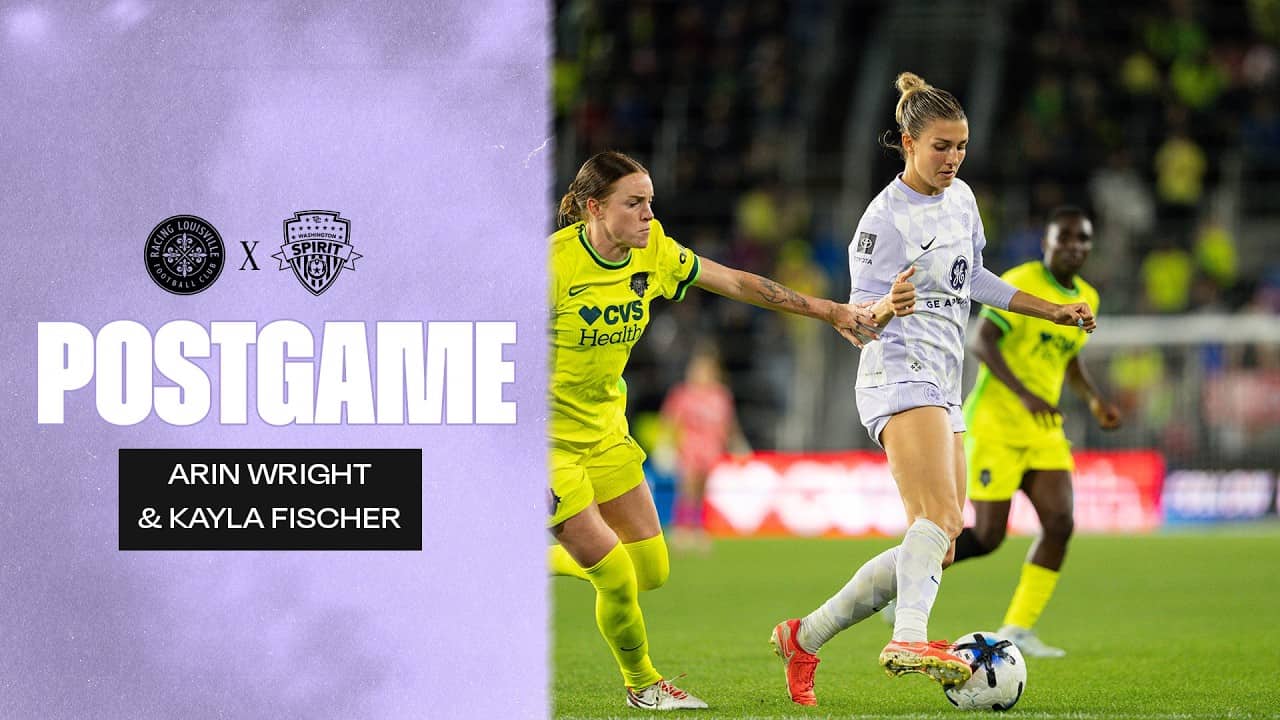 'We were playing a bit timid' | Arin Wright and Kayla Fischer Postgame at WAS | 4.29.26