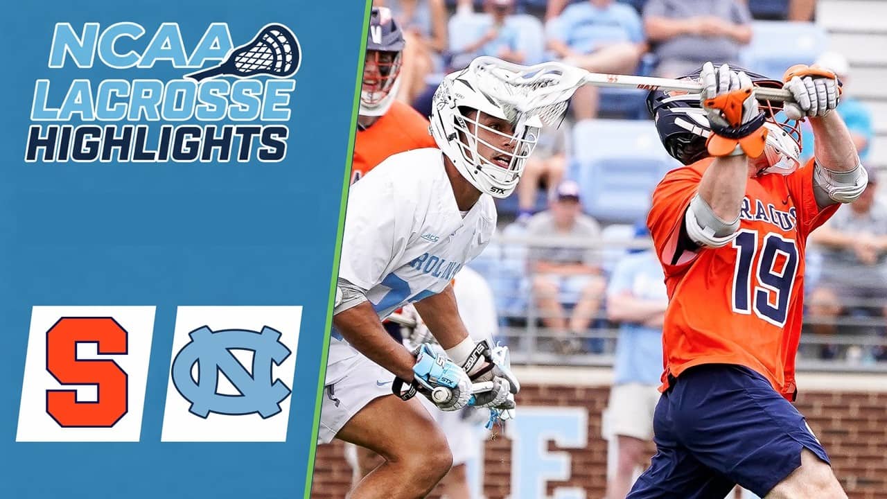 Syracuse vs North Carolina | NCAA College Lacrosse Highlights | April 4, 2026