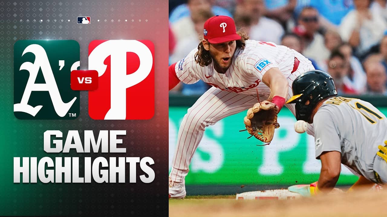Athletics vs. Phillies Game Highlights (5/5/26) | MLB Highlights