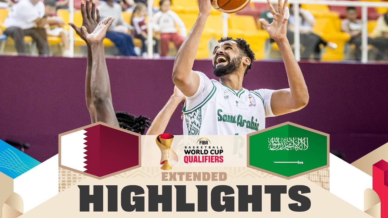 Saudi Arabia 🇸🇦 issue statement win over Qatar 🇶🇦 | HIGHLIGHTS | #FIBAWC 2027 Qualifiers