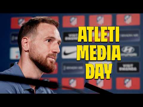 Atlético de Madrid Media Day ahead of our Champions League semifinal against Arsenal