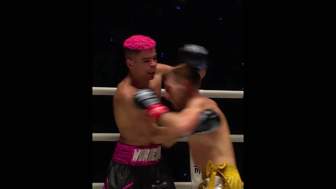 Things got HEATED 👀🔥 Jonathan Haggerty defends his world title against Yuki Yoza at ONE SAMURAI 1!