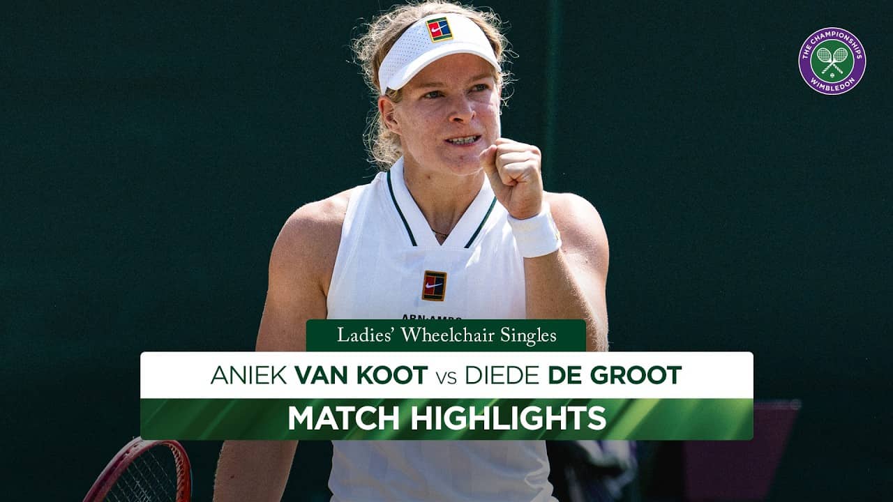 A perfect showing! | Aniek van Koot vs Diede de Groot | Highlights | Wimbledon 2026