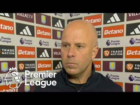 Arne Slot assesses Liverpool's 4-1 defeat at Aston Villa | Premier League | NBC Sports