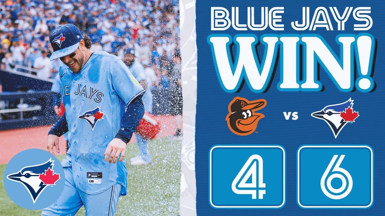 Ernie Clement shines with the bat AND glove, Blue Jays beat O's!