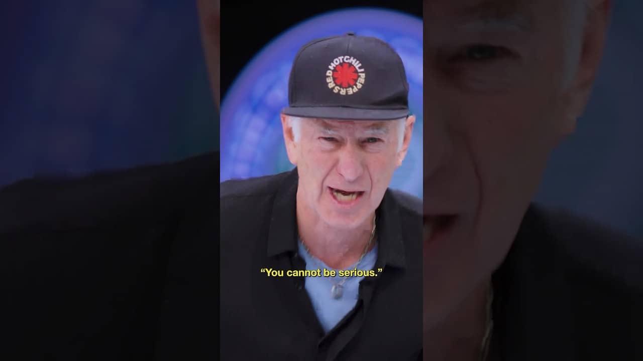 The Iconic "YOU CANNOT BE SERIOUS" Moment | GOOD TROUBLE with Nick Kyrgios #JohnMcEnroe
