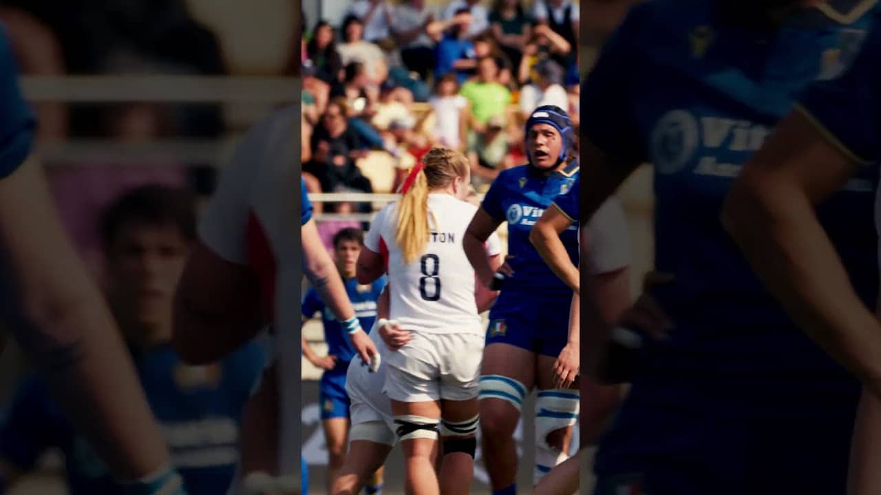 Marlie Packer is simply unstoppable 💪 #RedRoses #EnglandRugby #Rugby