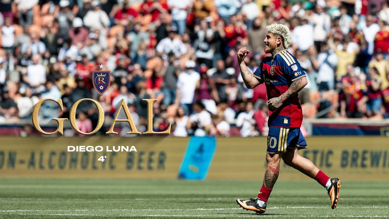 GOAL: Diego Luna 4', April 4, 2026