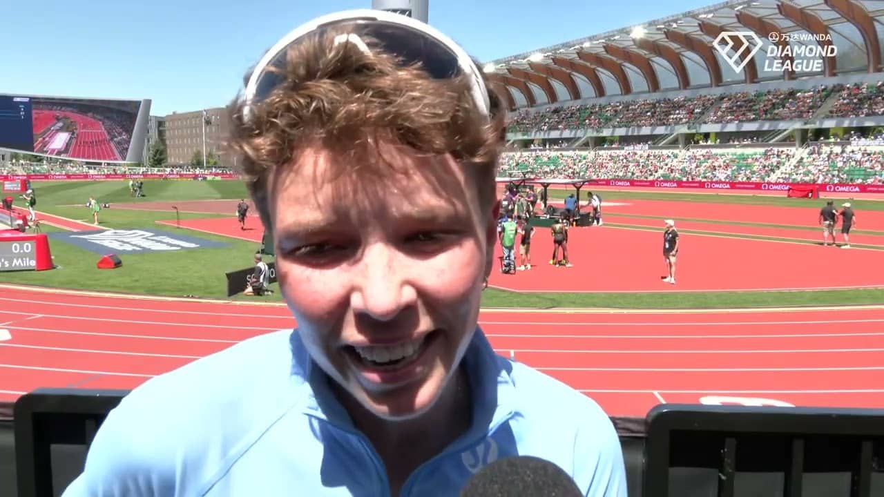 Nikki Hiltz after huge win over Faith Kipyegon in Prefontaine mile 2026