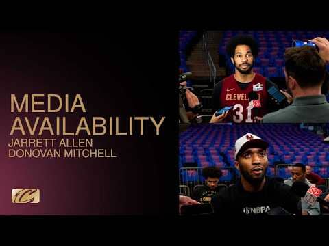 Cavs Shootaround | Jarrett Allen & Donovan Mitchell Media Availability | 05.19.2026