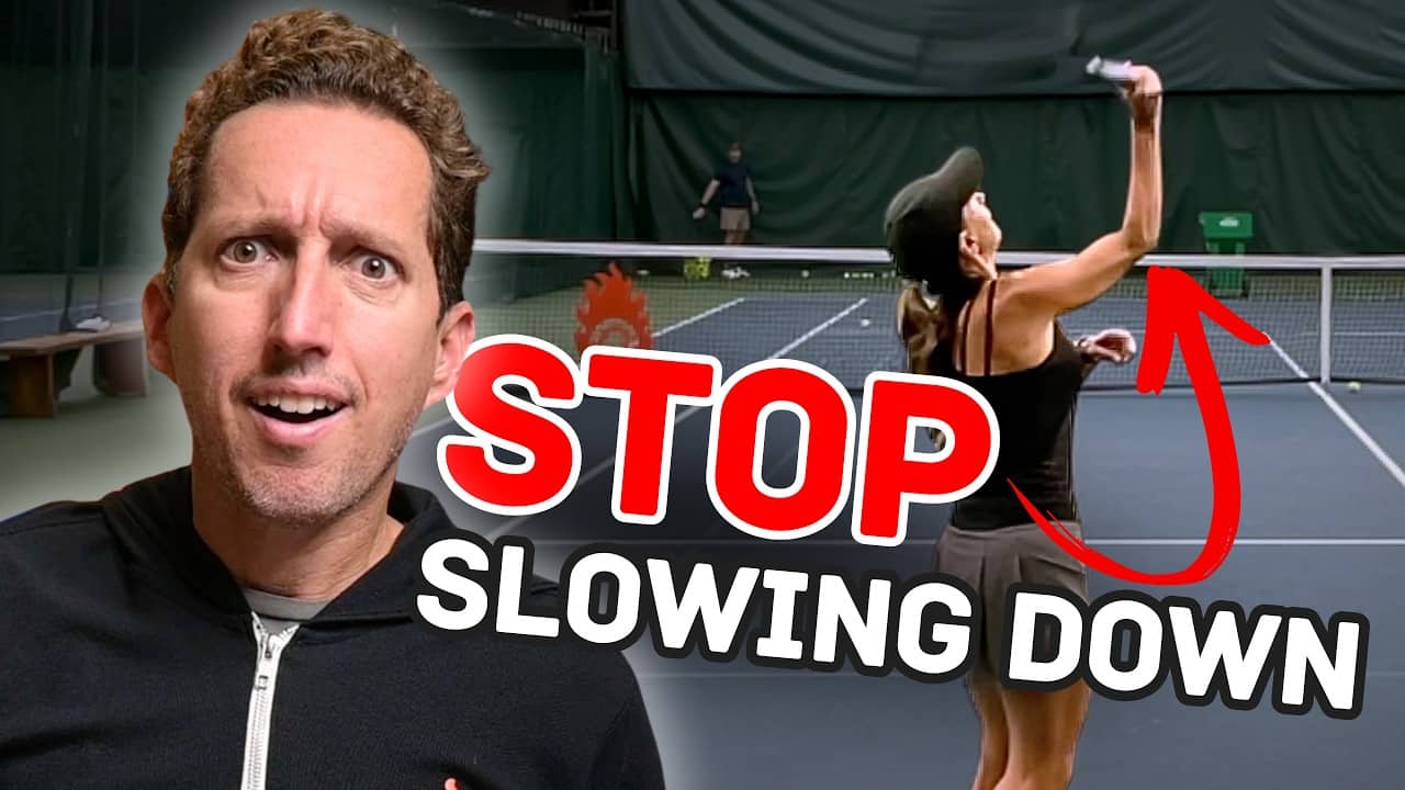 Your Second Serve Is Broken (And Slowing Down Is Making It Worse)