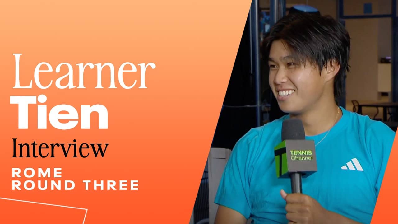 Learner Tien Becomes Youngest American Man to Reach Rome R16 Since 2002 | 2026 Rome