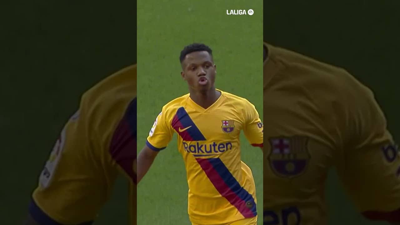 𝑨 𝒄𝒖𝒍𝒆𝒓 𝒇𝒓𝒐𝒎 𝒅𝒂𝒚 𝒐𝒏𝒆.  Thank you for every moment, Ansu 💙❤️ #shorts #fcbarcelona