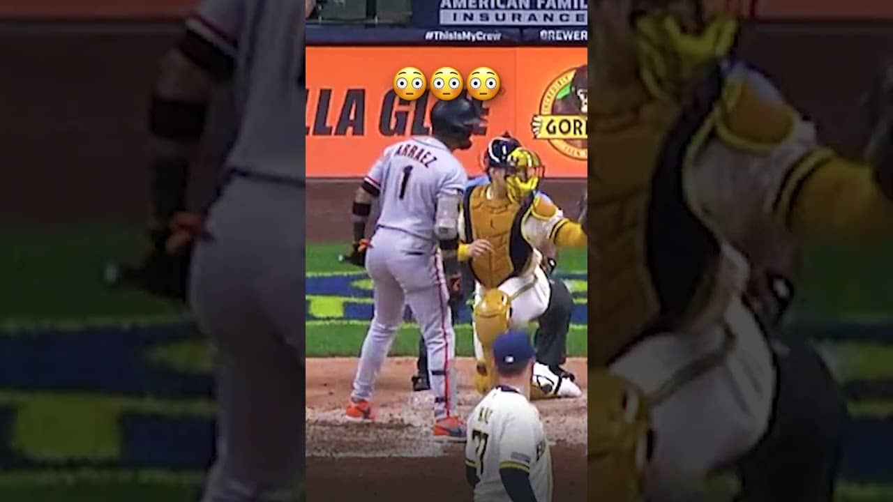 The most intense check swing you'll ever see 😳