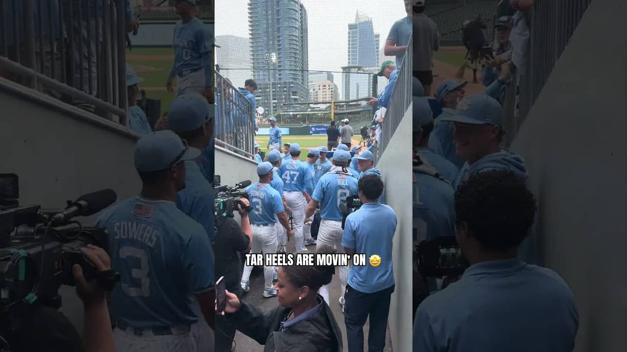 Slap that sticker, the Tar Heels are moving on! ✅ #unctarheels #collegebaseball #accbaseball
