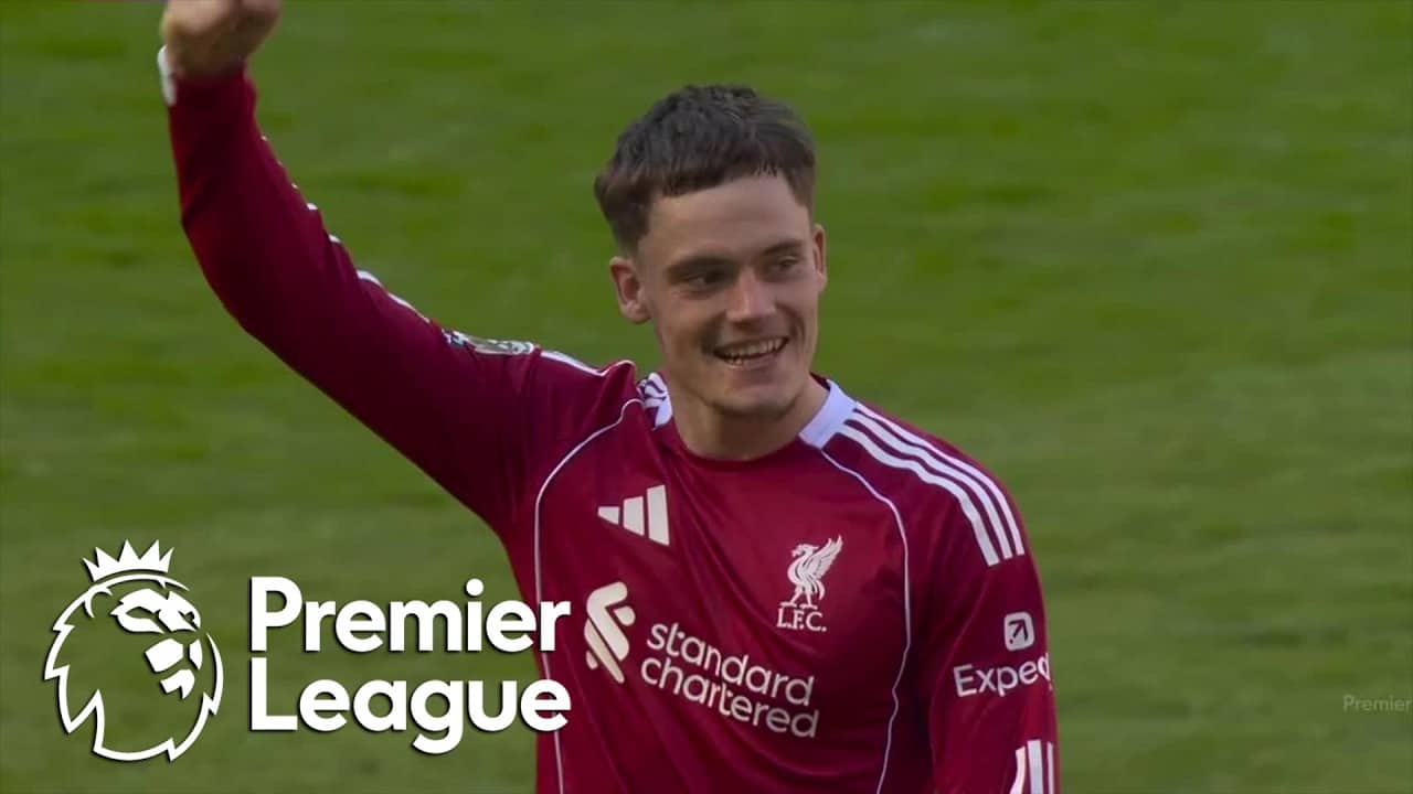 Florian Wirtz's 'sizzling strike' gives Liverpool 3-1 lead over Palace | Premier League | NBC Sports