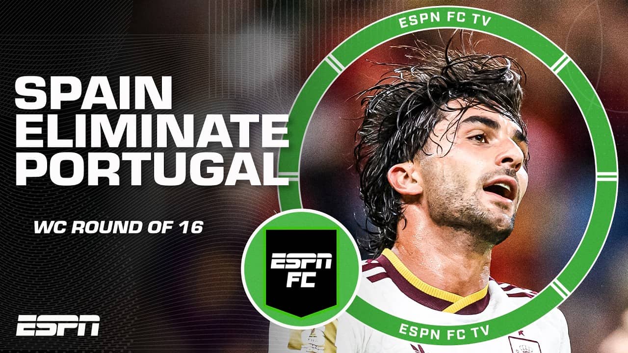 Ferran Torres assists Spain’s winning goal vs. Portugal in the World Cup Round of 16 🔥 | ESPN FC