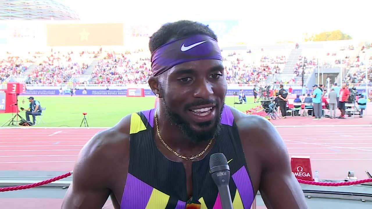 Kenny Bednarek After Running 19.69 In 200m Opener, Wins Over Letsile Tebogo At Rabat Diamond League