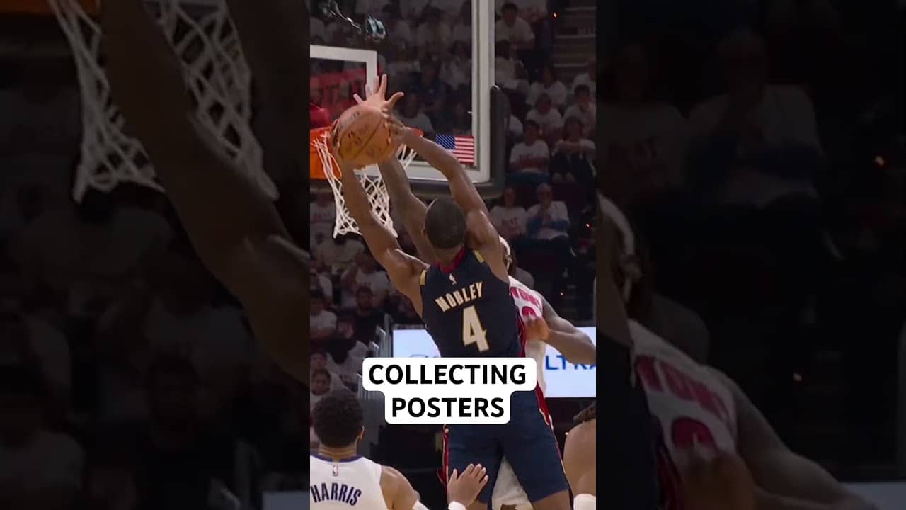 Evan Mobley is collecting posters 😤