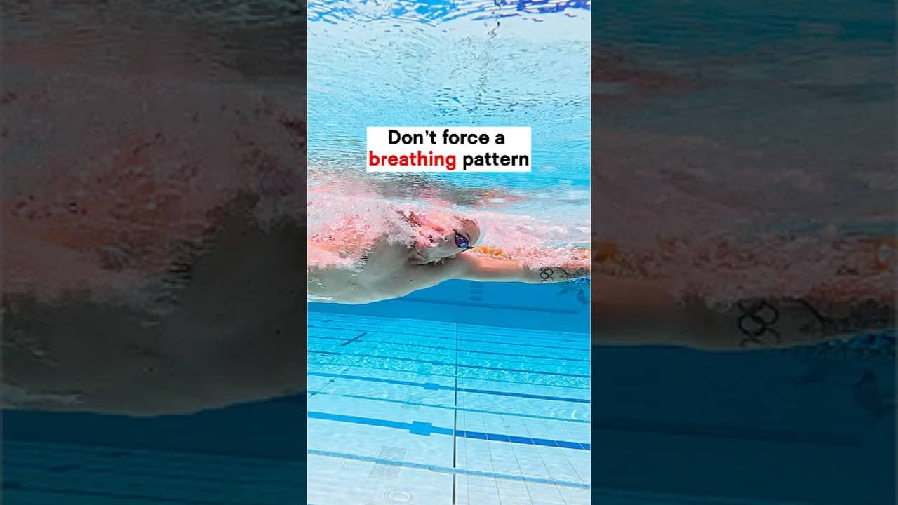 Don’t force a breathing pattern breathe as often as you need.