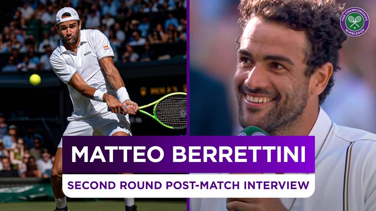 "Going to remember for the rest of my life" | Matteo Berrettini | Second Round Post-match Interview