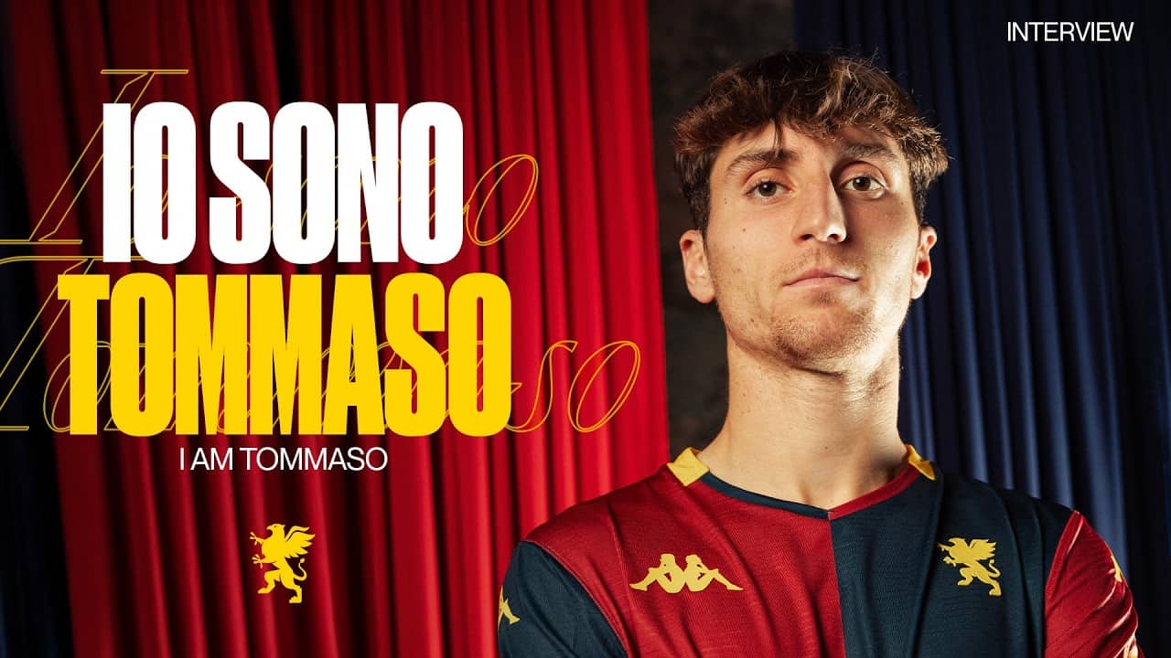 🇮🇹 IO SONO TOMMASO | GENOA CFC NEW SIGNING | INTERVIEW 🎙️