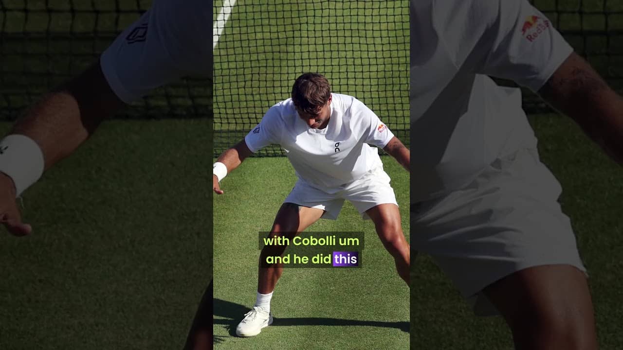 Flavio Cobolli is riding high at Wimbledon