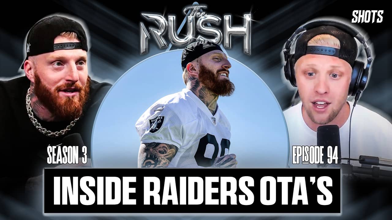 Inside Raiders OTAs with Maxx Crosby: Leadership, the QB Room & NFL Headlines!