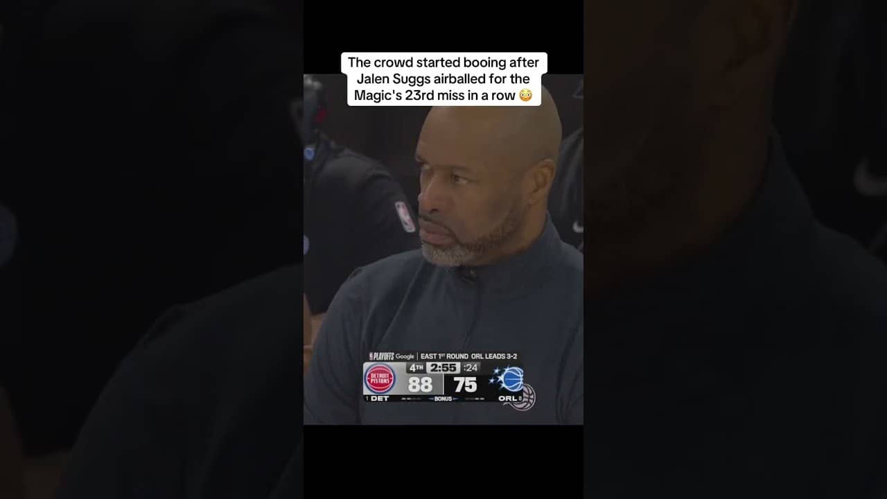 Fans in Orlando were not happy 👀