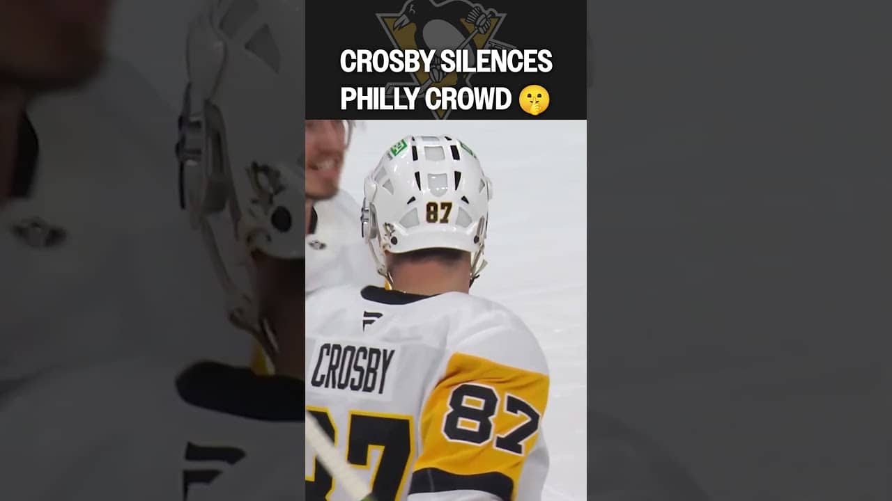 Crosby is LOCKING IN 🔒