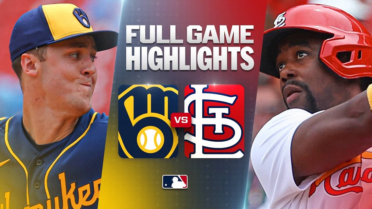 BREWERS vs. CARDINALS: Official Full Game 1 Highlights (July 7) | 2026 MLB Season