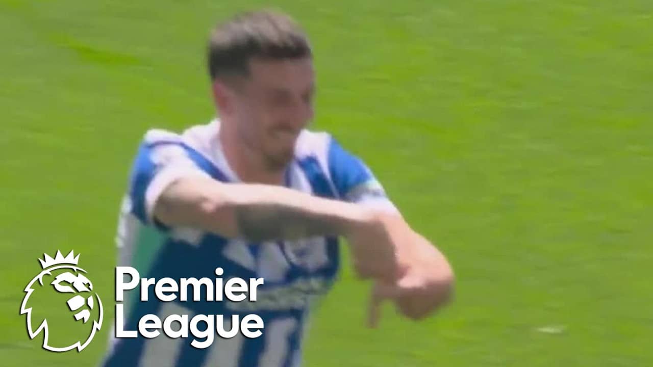 Lewis Dunk thumps header to quickly double Brighton's lead over Wolves | Premier League | NBC Sports