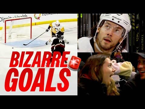 BIZARRE NHL Goals, BUT they keep getting CRAZIER 🤪🚨