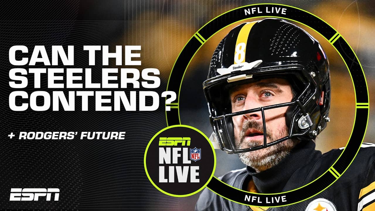 Is Aaron Rodgers the best QB option for the Steelers? 👀 | NFL Live