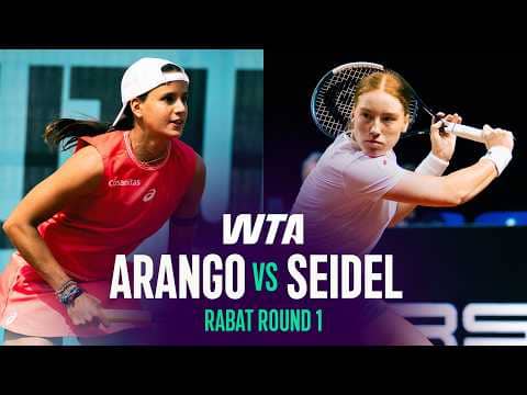 Emiliana Arango vs. Ella Seidel | 2026 Rabat Round 1 | WTA Match Highlights