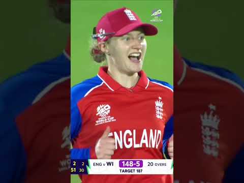 England hold off the West Indies to charge forward into the Women's #T20WorldCup 2026 semi-finals 🤩
