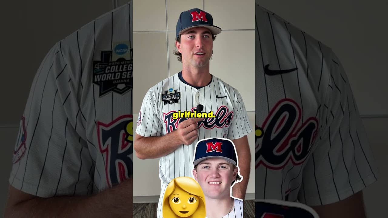 Funniest chirp from a college baseball fan 🤔 #shorts