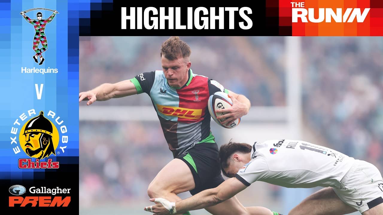 HIGHLIGHTS & REACTION: Harlequins v Exeter Chiefs | Gallagher PREM 25/26 | Round 16